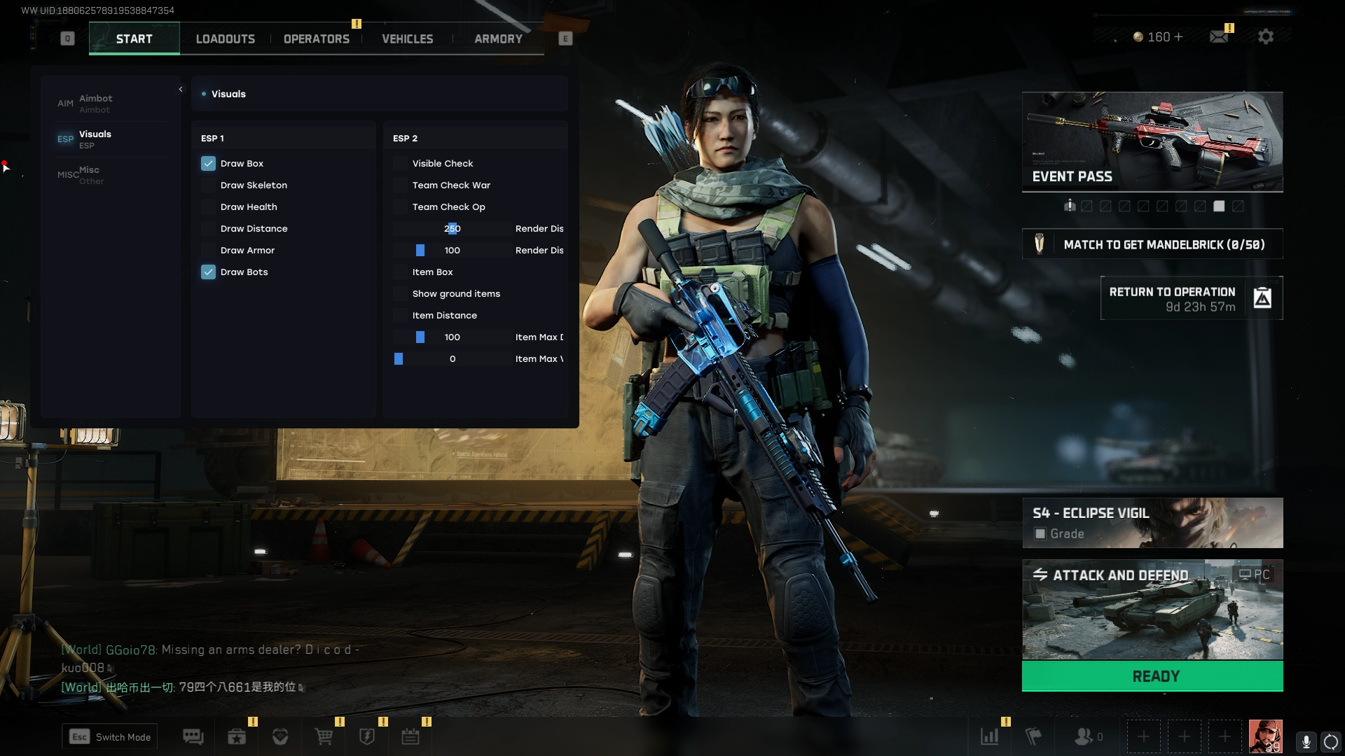 Shxdow Delta Force Cheat