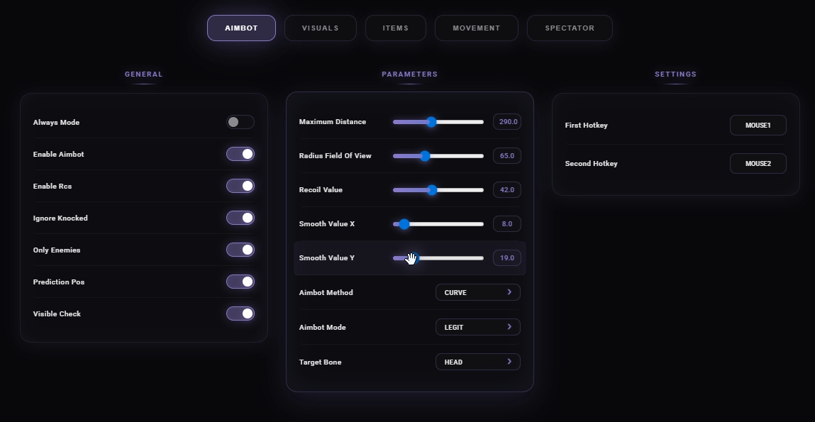 Shxdow Apex Full Cheat