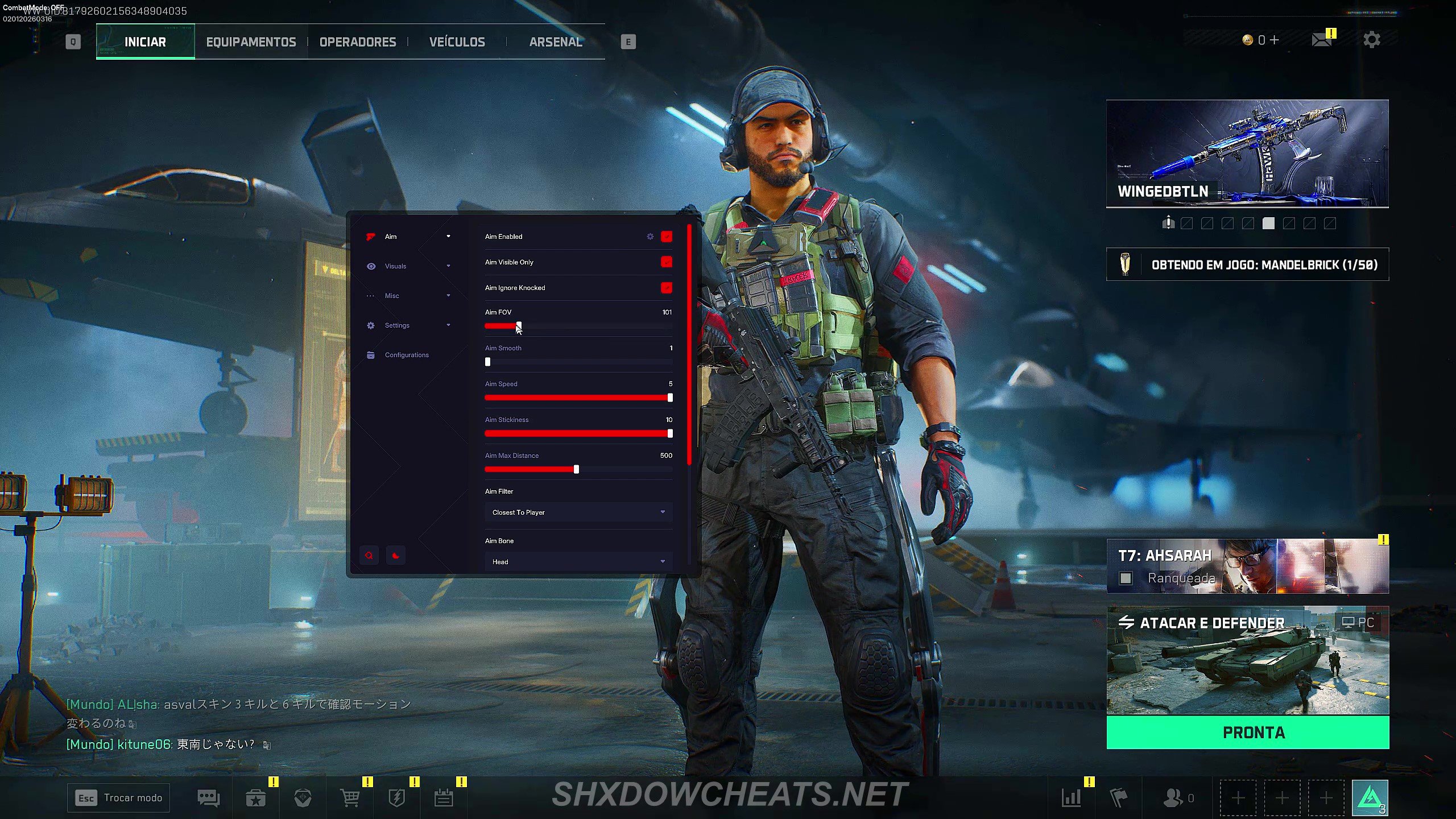 Shxdow Delta Force Cheat