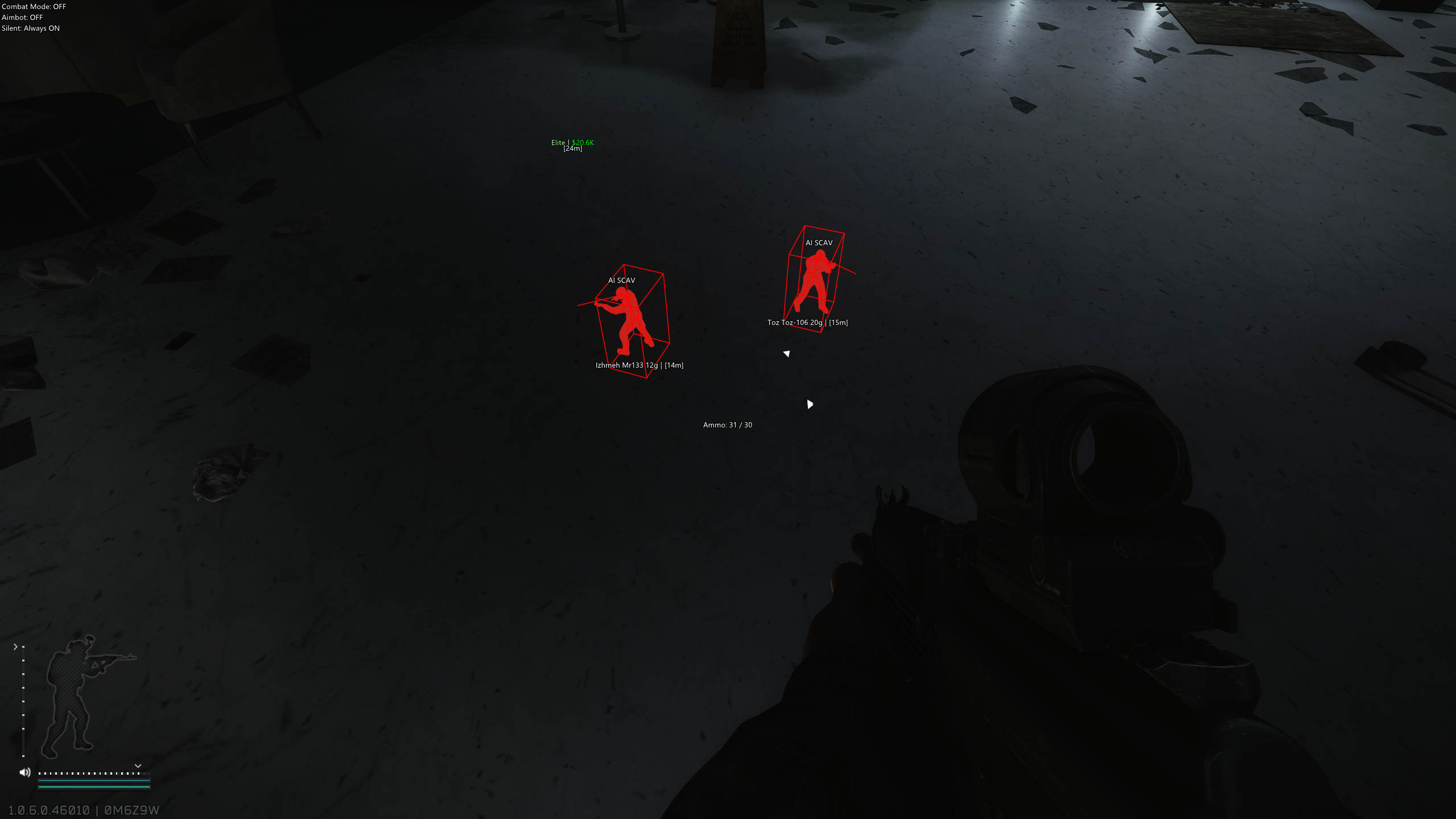 Escape From Tarkov ESP showing players through walls