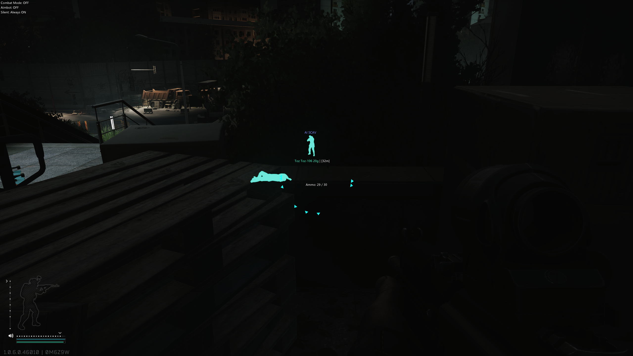 Escape From Tarkov aimbot and silent aim settings