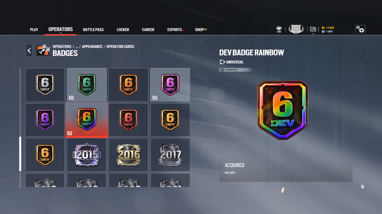 R6 Sapphire Unlock All (Skins + Operators)