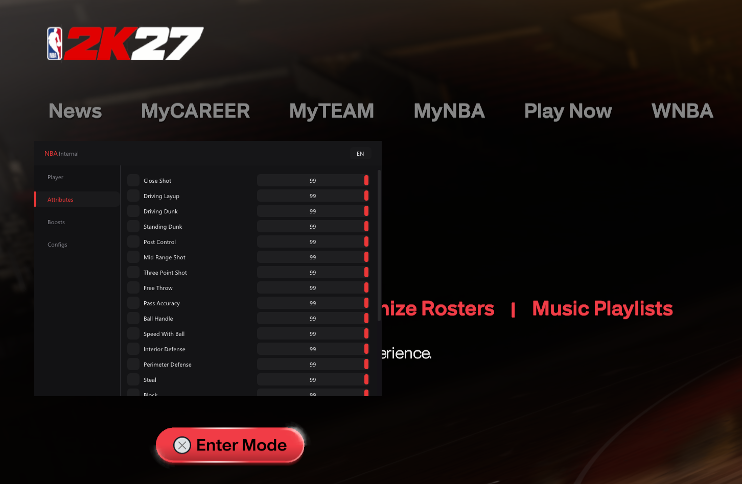 Shxdow NBA 2K27 Internal Cheat
