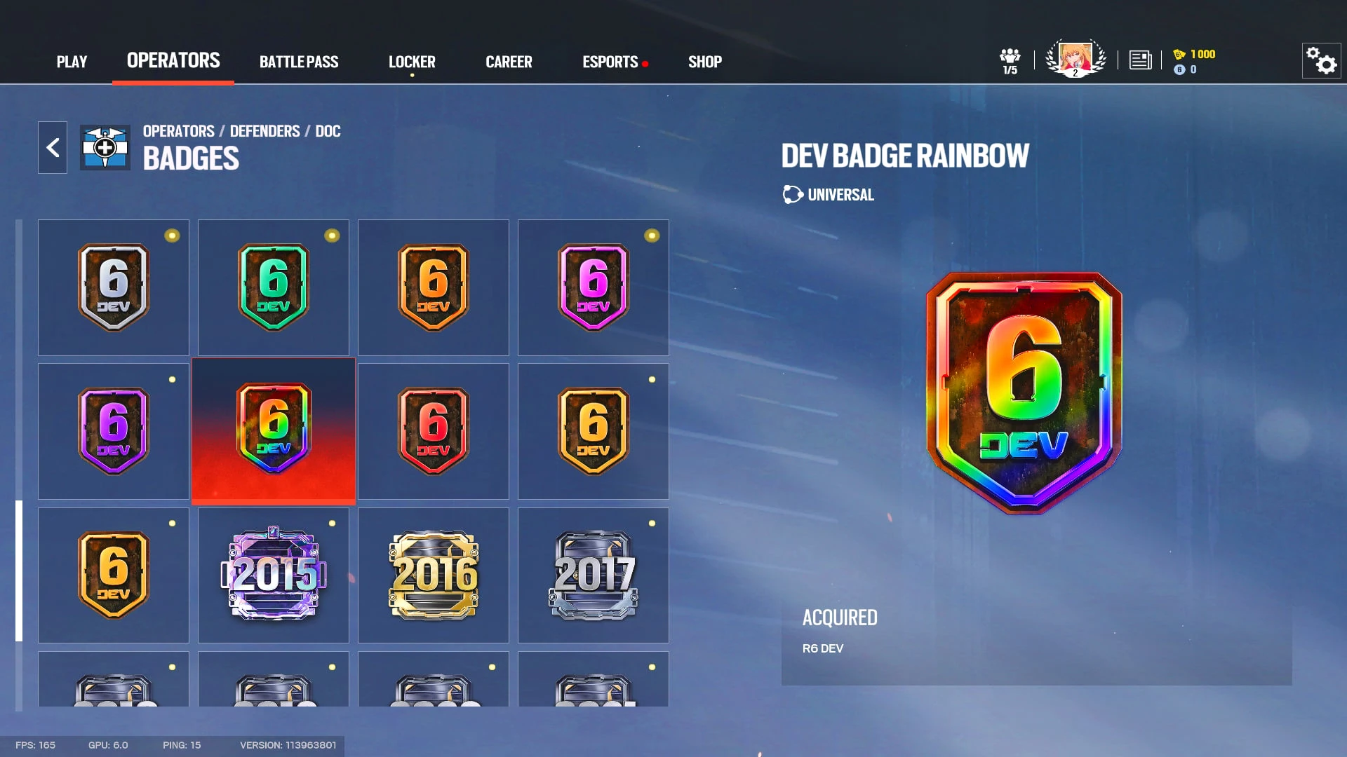 Shxdow R6 Unlock All