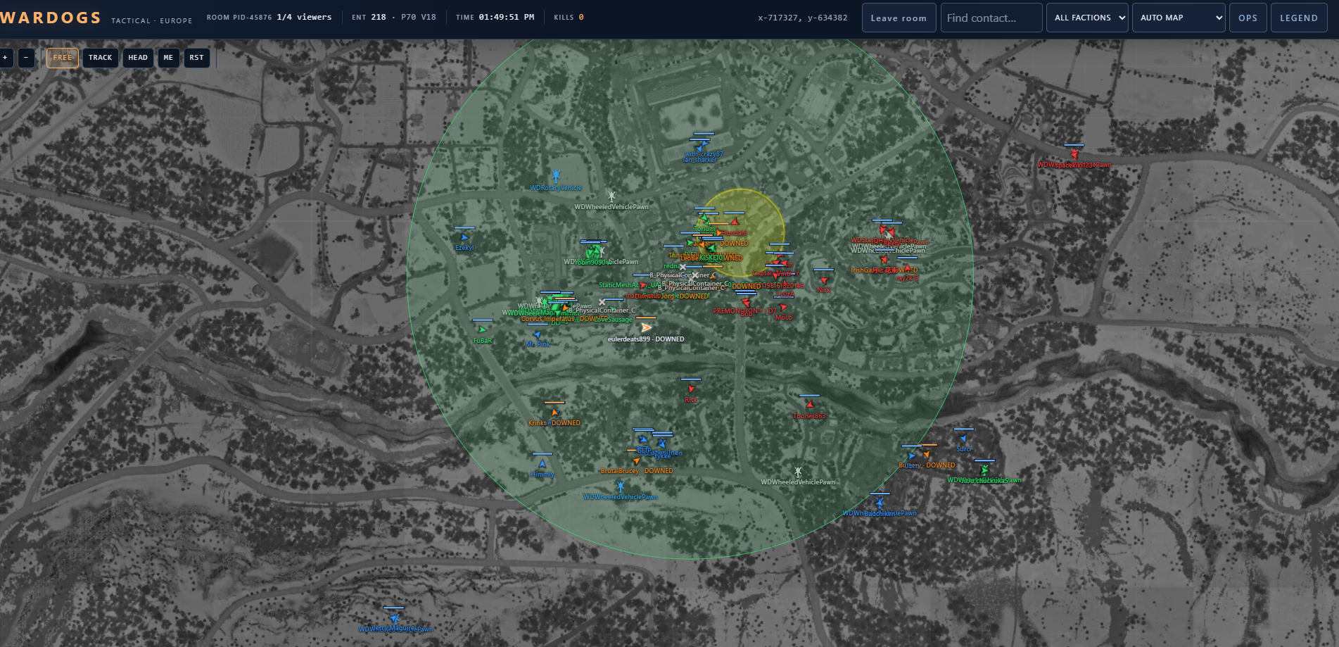 Shxdow Wardogs Radar